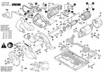 Bosch 3 601 F64 970 GKS 55 GCE Circular hand saw Spare Parts